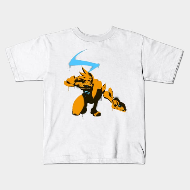 Tracer Shaded Kids T-Shirt by Genessis